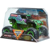 Carrinho de brinquedo Grave Digger Metal Monster Jam Sunny