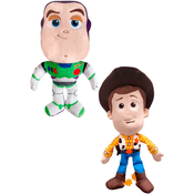 Pack Pelúcias Disney Pixar - Toy Story 4 - Woody e Buzz Lightyear - DTC