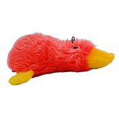 Brinquedo Pet Duzzle Buddies Pato fofo para cães Rosa