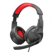 Headset Gamer Trust Ravu GXT307 P2 Preto/Vermelho 22450