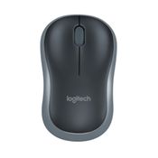 Mouse Logitech M185 Sem fio 1000DPI 2.4GHz Cinza - 910-002225