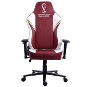 Cadeira Gamer Copa do Mundo Qatar 2022 Edição Especial Vermelho com Branco - DX-3000 LX2