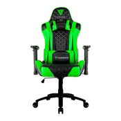 Cadeira Gamer ThunderX3 Preto Com Verde - TGC12