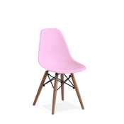 CADEIRA EAMES INFANTIL ROSA