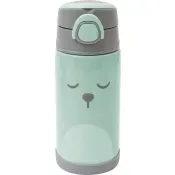 Garrafa Copo Térmico Gumy 420ml Parede Dupla Inox Buba Verde