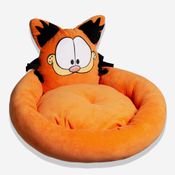 Cama para Pet Zona Criativa Garfield Poliéster,Viscose Laranja