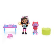 Mini Boneca e Acessórios - Casa de Bonecas da Gabby - Kitty Karaokê - Sunny