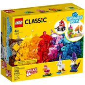 LEGO Classic Blocos Transparentes Criativos 11013 - 500 Peças