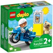 LEGO Duplo: Resgate Motocicleta da Polícia 5 Peças