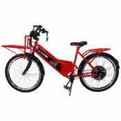 Bicicleta 26" Duos Bike Cargo Vermelho