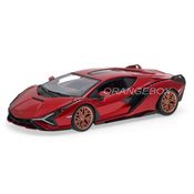Lamborghini Sian FKP 37 Bburago 1:24 Vermelho