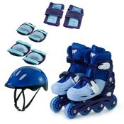Patins Inline Zippy Toys Ajustável com Acessórios de Proteção
