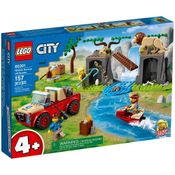 LEGO City Off-Roader para Salvar Animais Selvagens 60301 - 157 Peças