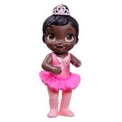 Boneca Baby Alive Doce Bailarina Negra Traje Rosa F1275 Hasbro