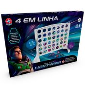 Jogo Estrela 4 em Linha Lightyear Ótimo Brinquedo