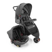 Carrinho de Bebê Cosco Travel System Duo Poppy