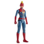 Boneca Marvel Vingadores Titan Hero Series Capitã Marvel E7875 Hasbro- 30 cm