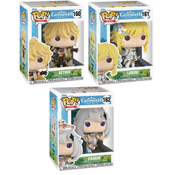 Funko Pop Games Genshin Impact Kit c/ Lumine Aether e Paimon
