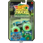 Hot Wheels Monster Trucks Glow in The Dark Twin Mill Mattel