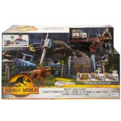 Jurassic World Playset Destruição e Caos