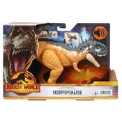 Jurassic World Dinossauro Skorpiovenator com Som