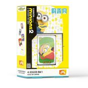 JOGO DE CARTAS MINIONS 2  4 JOGOS EM 1