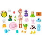 Polly Pocket Mattel Conjunto Estilo de Narrativas Secretas com Boneca e 23 Acessórios