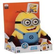 Pelúcia Minion Meu Malvado Favorito Toyng Universal com Luz e Som