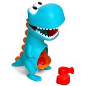 Brinquedo Educativo para Bebe Dino Papa Tudo com Acessórios Elka