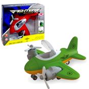 Avião Infantil de Brinquedo Bimotor Fighter Articulado - 1 Unidade