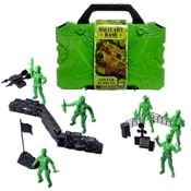 Maleta com 6 Soldadinhos e 10 Acessórios Infantil  Toy Master