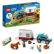 Lego City Transportador de Cavalos 196 Peças - 60327