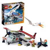 Lego Jurassic World - Emboscada de Avião ao Quetzalcoatlus 306 Peças - 76947