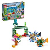 Lego Minecraft - A Batalha do Guardião 255 Peças - 21180