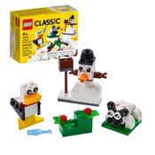 Lego Classic - Blocos Brancos Criativos 60 Peças - 11012
