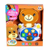 Brinquedo Para Bebe Piano Infantil Com Som Luz +06M Urso