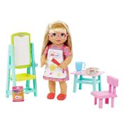 Little Mommy Primeiro Dia De Aula Loira Mattel