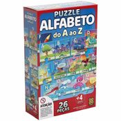 Quebra Cabeça Puzzle Alfabeto do A ao Z Grow