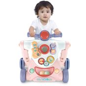 Andador Triciclo e Patinete Infantil Meu Robô Rosa Maxibaby