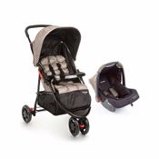 Travel System Delta Duo Pro Voyage - Bege Grid
