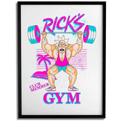 Quadro - Rick and Morty - Ricks Gym