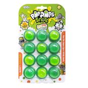 PopPops Slime Monster 12 Cápsulas + 4 Monstros Colecionáveis + Guia de Colecionador Indicado para +5 Anos Multikids - BR999