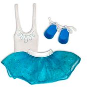 KIT ROUPA BONECA BABY ALIVE  - BAILARINA AZUL - CASINHA 4