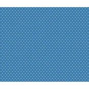 Tapete Brisa Infantil Antiderrapante Bolinha Azul 43cm x 65cm