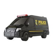 Carrinho Van Policial Miniatura Brinquedo Presente Menino