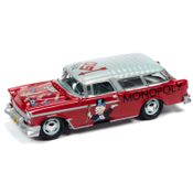 Miniatura - 1:64 - 1955 Chevy Nomad Monopoly - Pop Culture - Johnny Lightning JLPC004