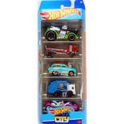 Pack 5 Hot Wheels - HW City - HFV89