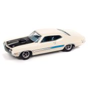 Miniatura - 1:64 - 1971 Ford Torino Cobra - Muscle Cars USA - Johnny Lightning JLMC026B