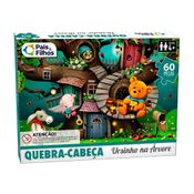 Quebra-Cabeça - 60 Peças - Ursinho na Árvore - Pais & Filhos