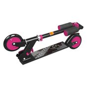 Patinete Infantil DM Toys 50kg Radical Preto e Rosa - DMR4885